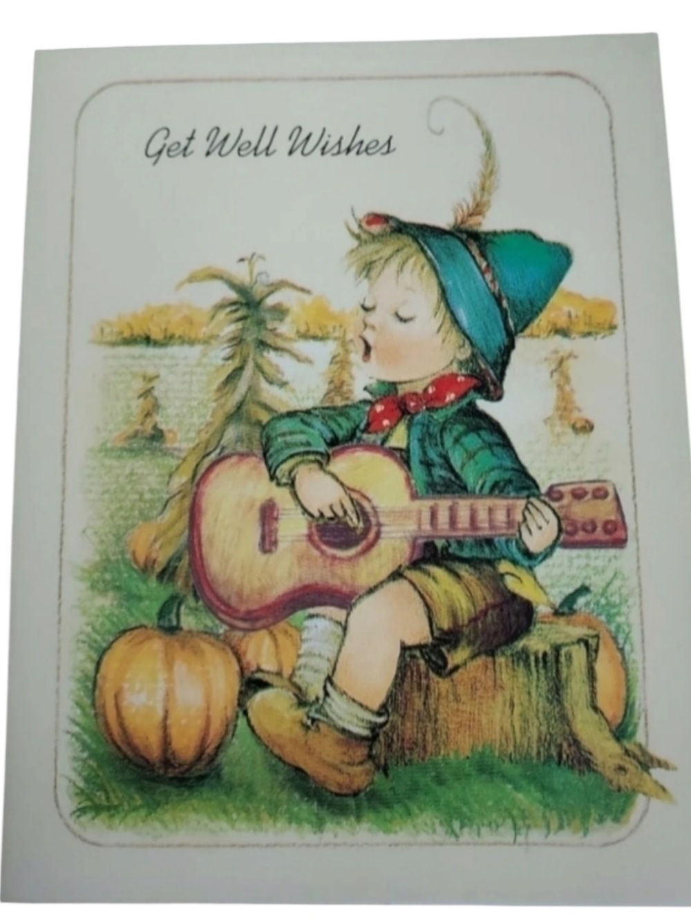 A special Get well wishes  card brand new with envlope
